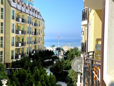 вид на море с террасы