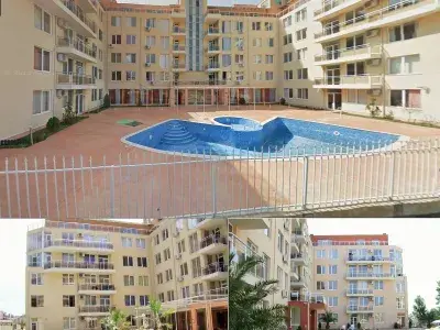 Бассейн и фасад
