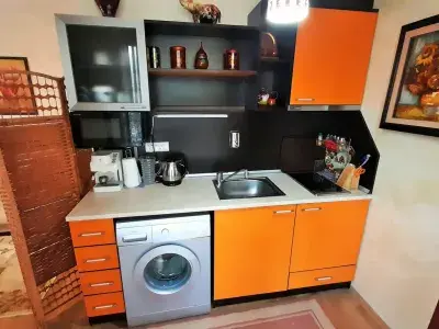 Гостинная комната с кухней 