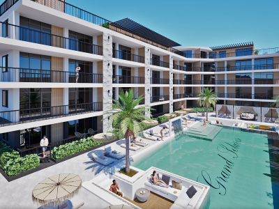 Grand Solaris | Новострой: комплекс, территория, бассейн