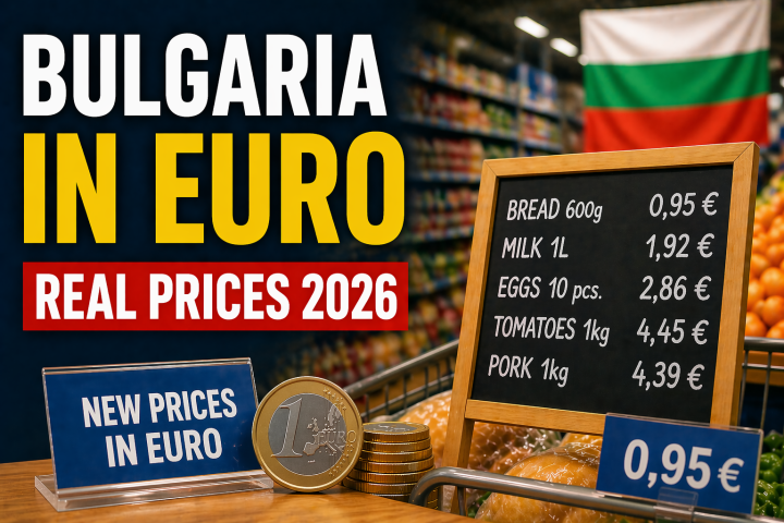 Цены Болгария евро 2026