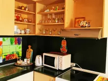 встроенная кухня в гостиной