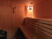 сауна на территории комплекса