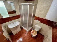 душ, раковина, туалет