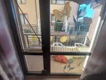 выход на террасу