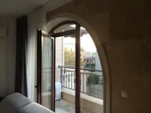 Выход на террасу