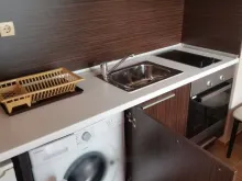 Стиральная машина на кухне