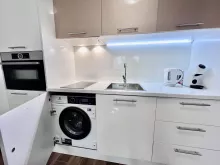 Стиральная машина на кухне