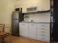 Кухонный гарнитур и холодильник