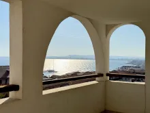Вид на море из террасы квартиры