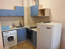 Кухня голубого цвета