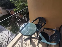 террасаа с садовой мебелью
