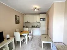 кухонная зона в гостиной