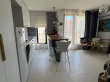 Villa Briz | Двухкомнатная квартира с ремонтом: гостиная, кухня