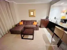 Barcelo Royal Beach Resort | Двухкомнатная квартира: гостиная, кухня