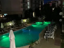комплекс, территория, бассейн