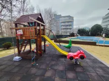 комплекс, территория, бассейн