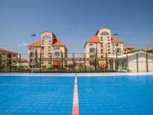 комплекс, территория, бассейн
