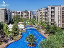 комплекс, территория, бассейн