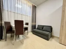 обеденная зона и диван-кровать