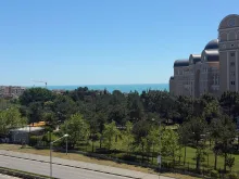 вид на море из террасы