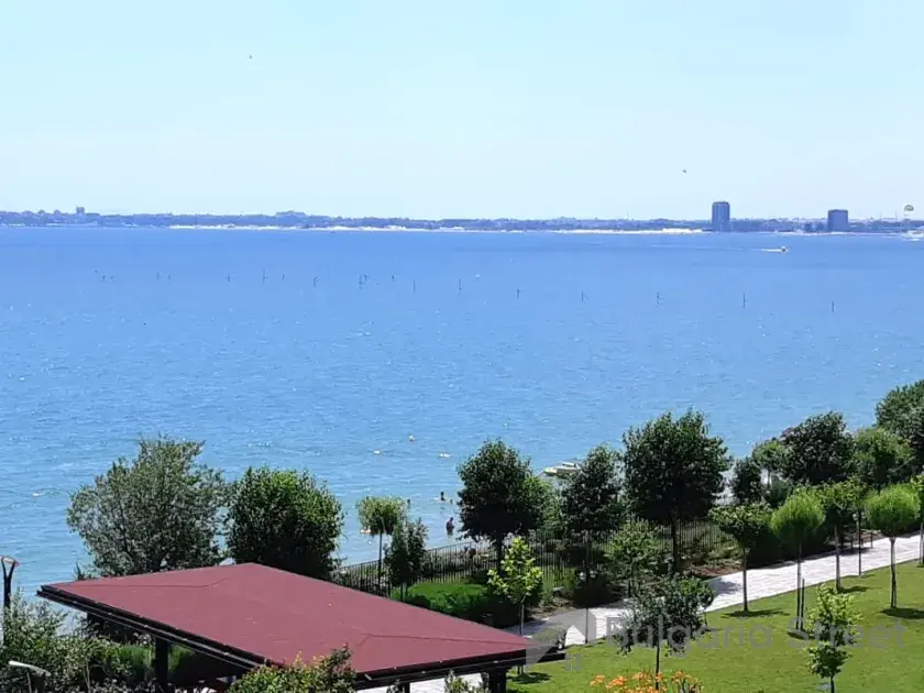 вид на море с территории