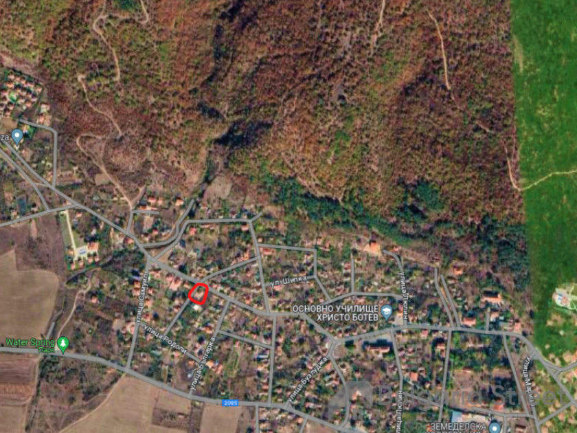 спутниковое фото села