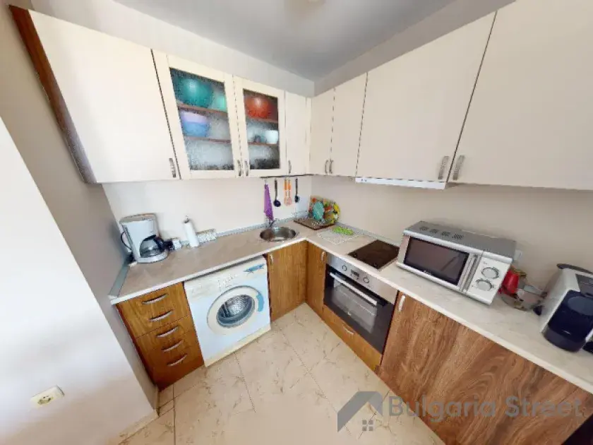 мини-кухня со стиральной машиной