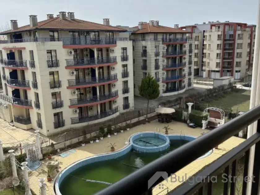 Вид с террасы квартиры