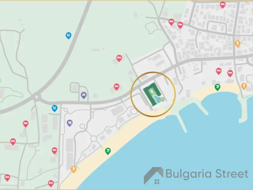 Florence Beach Resort | Новострой здание комплекса - расположение