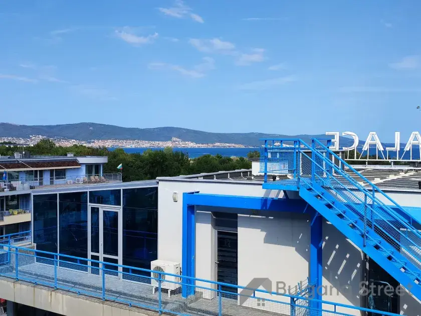 Вид на море с балкона