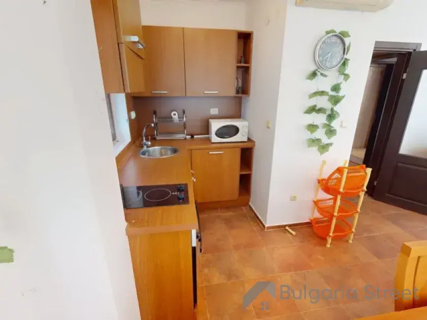 Bay View Villas | Кошарица - Двухкомнатная квартира: гостиная, кухня