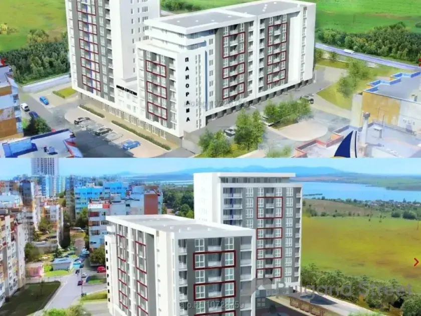 Panorama Burgas | Новый жилой дом — Трёхкомнатная квартира с гаражом в Бургасе