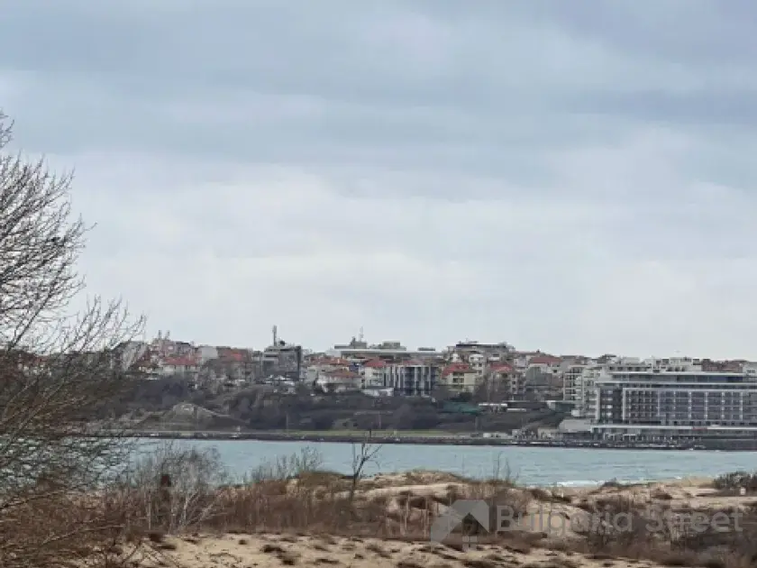 вид на дюны и море