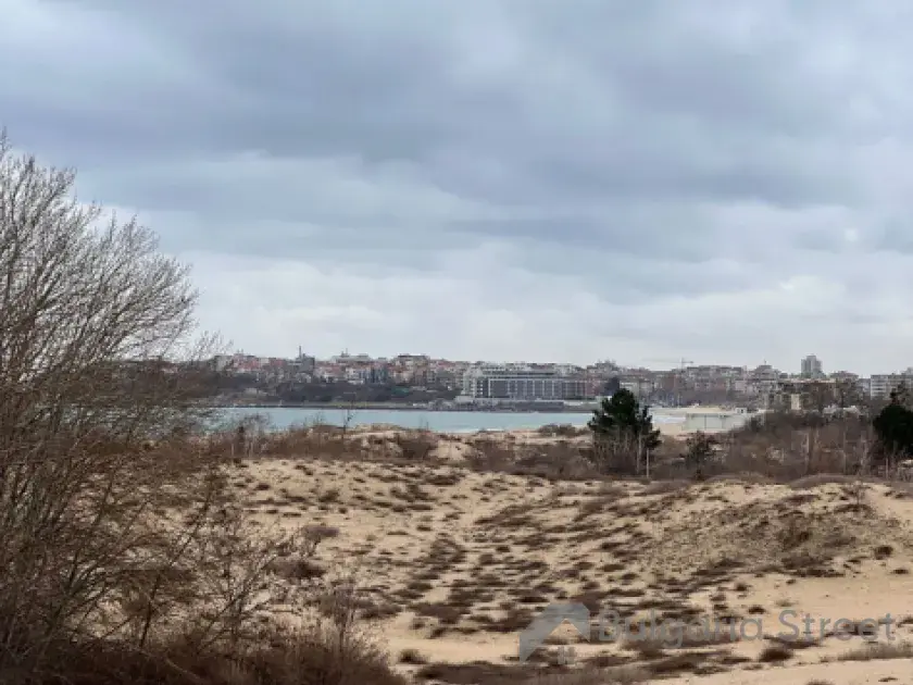 вид на дюны и море