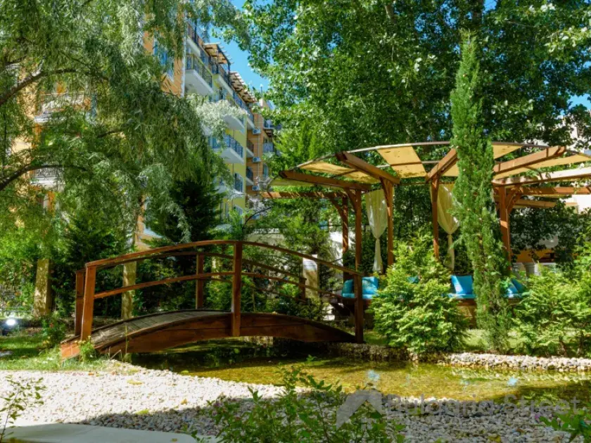 комплекс, территория, бассейн