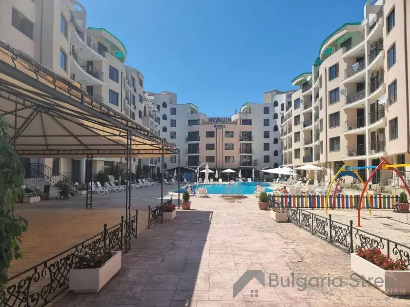 комплекс, территория, бассейн